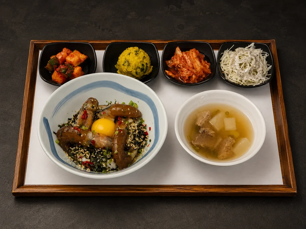 Soy Shrimp Bibimbap
