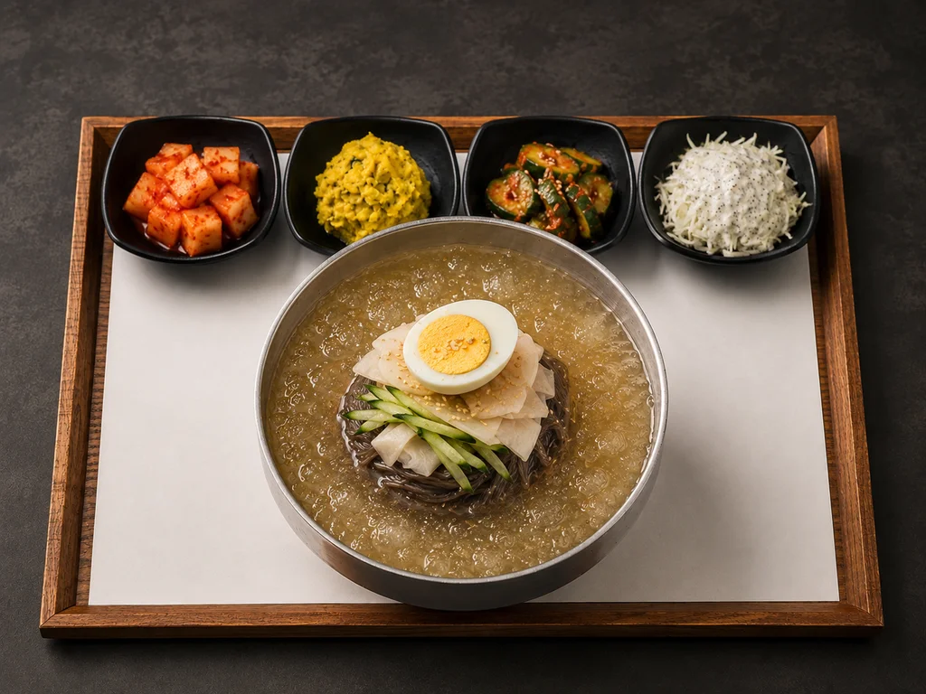 Cold Noodles in Broth