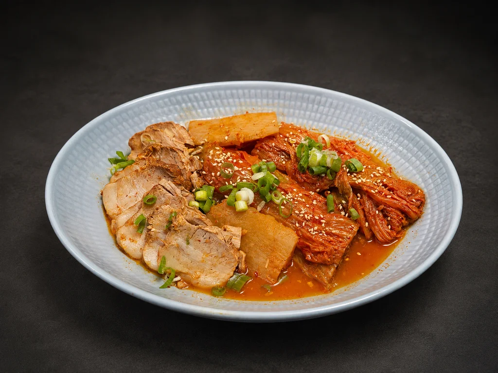 Braised Kimchi with Pork