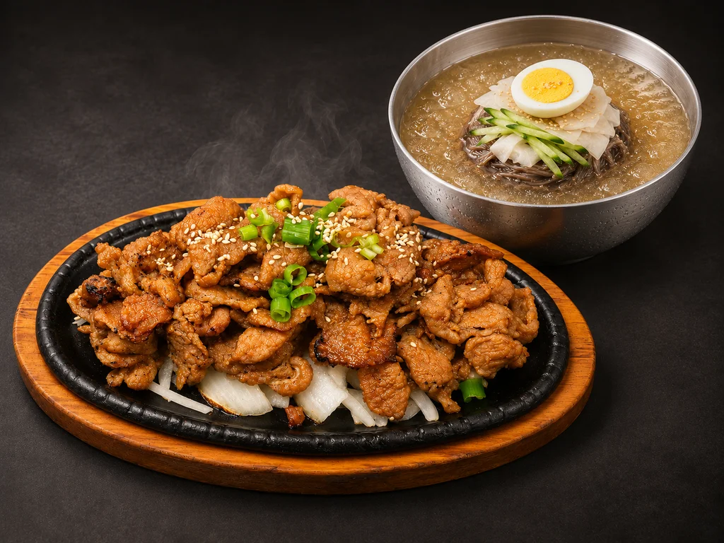 Korean-style Pork Combo