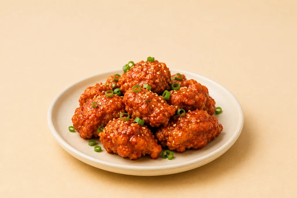 Korean Crispy Boneless Chicken Breast (1/2 lb.)