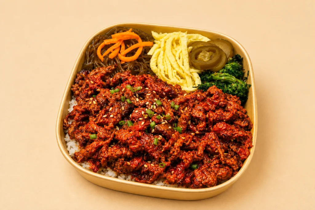 Flame-grilled Spicy Pork Rice Bowl