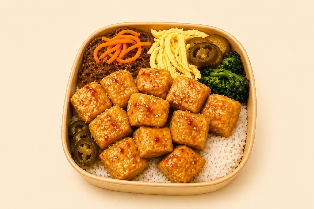 K-Fried Tofu Rice Bowl