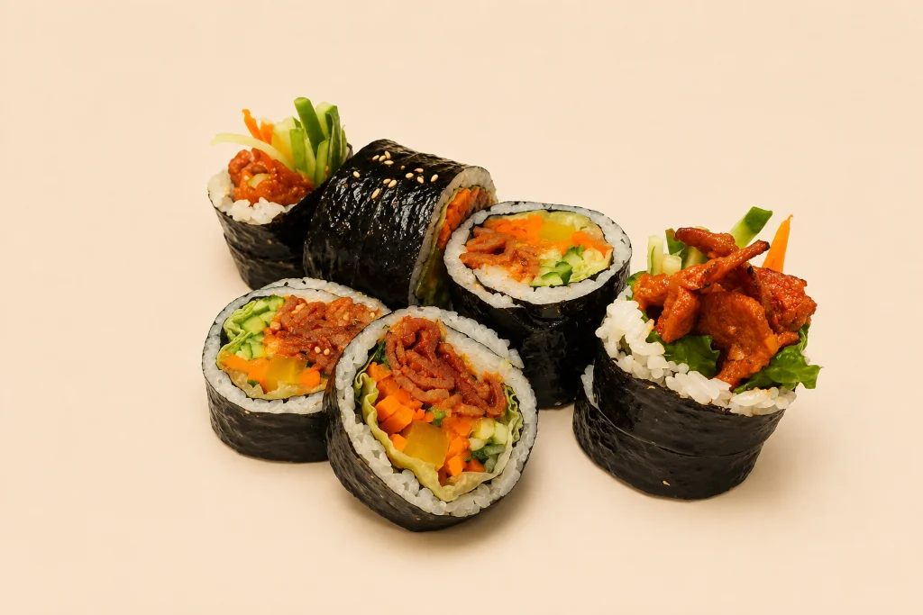 Spicy Pork Kimbap (10pcs)