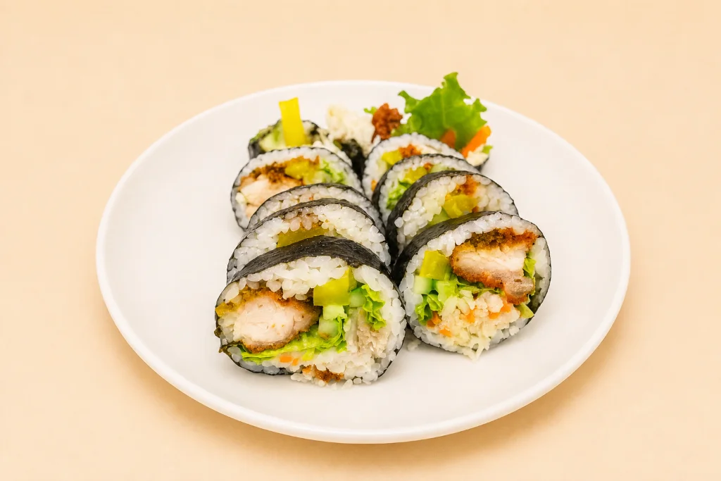 Chicken Katsu Kimbap (10pcs)