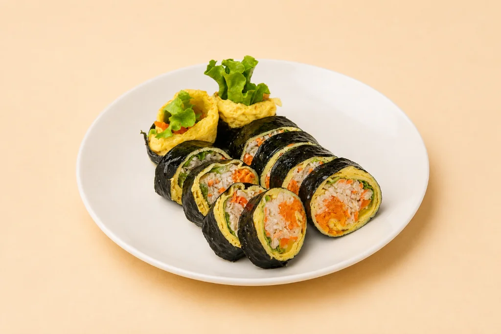 *No Rice* Egg Kimbap (10 pcs)