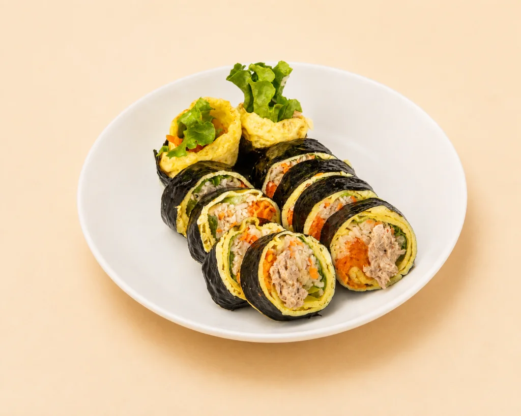 *No Rice*Tuna Mayo Egg Kimbap (10 pcs)